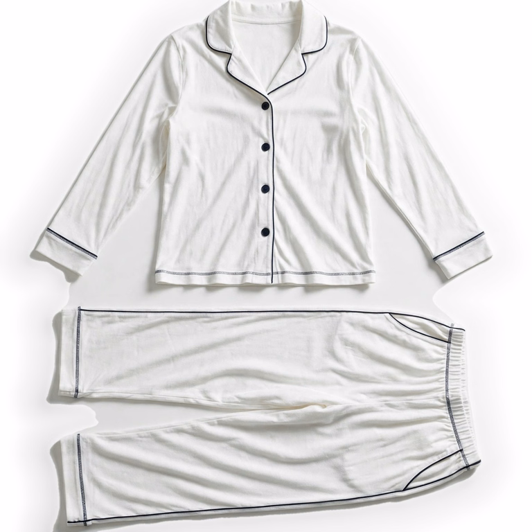 white pajama set