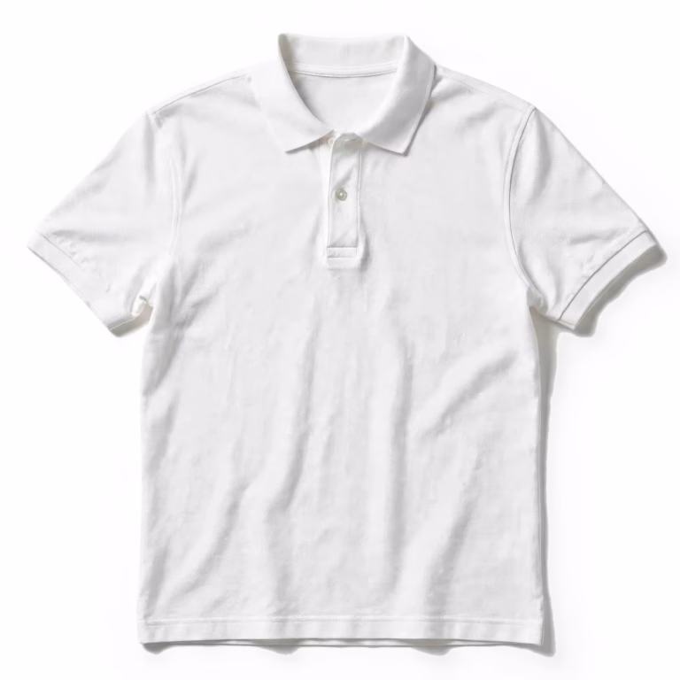 white polo t shirt