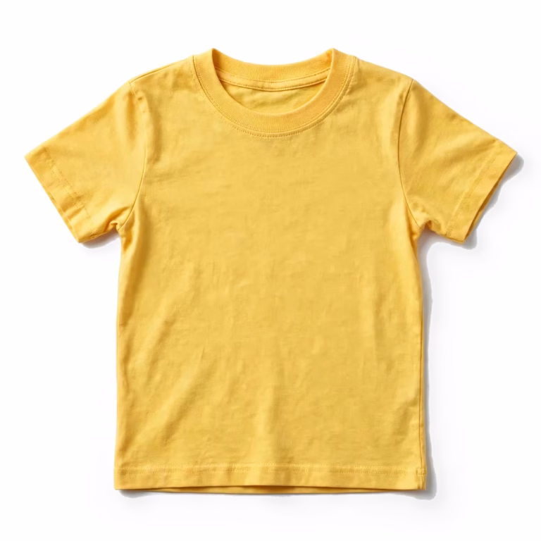 yellow kids t shirt