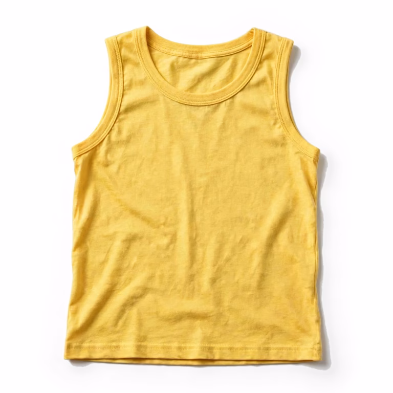yellow tank top t shirt