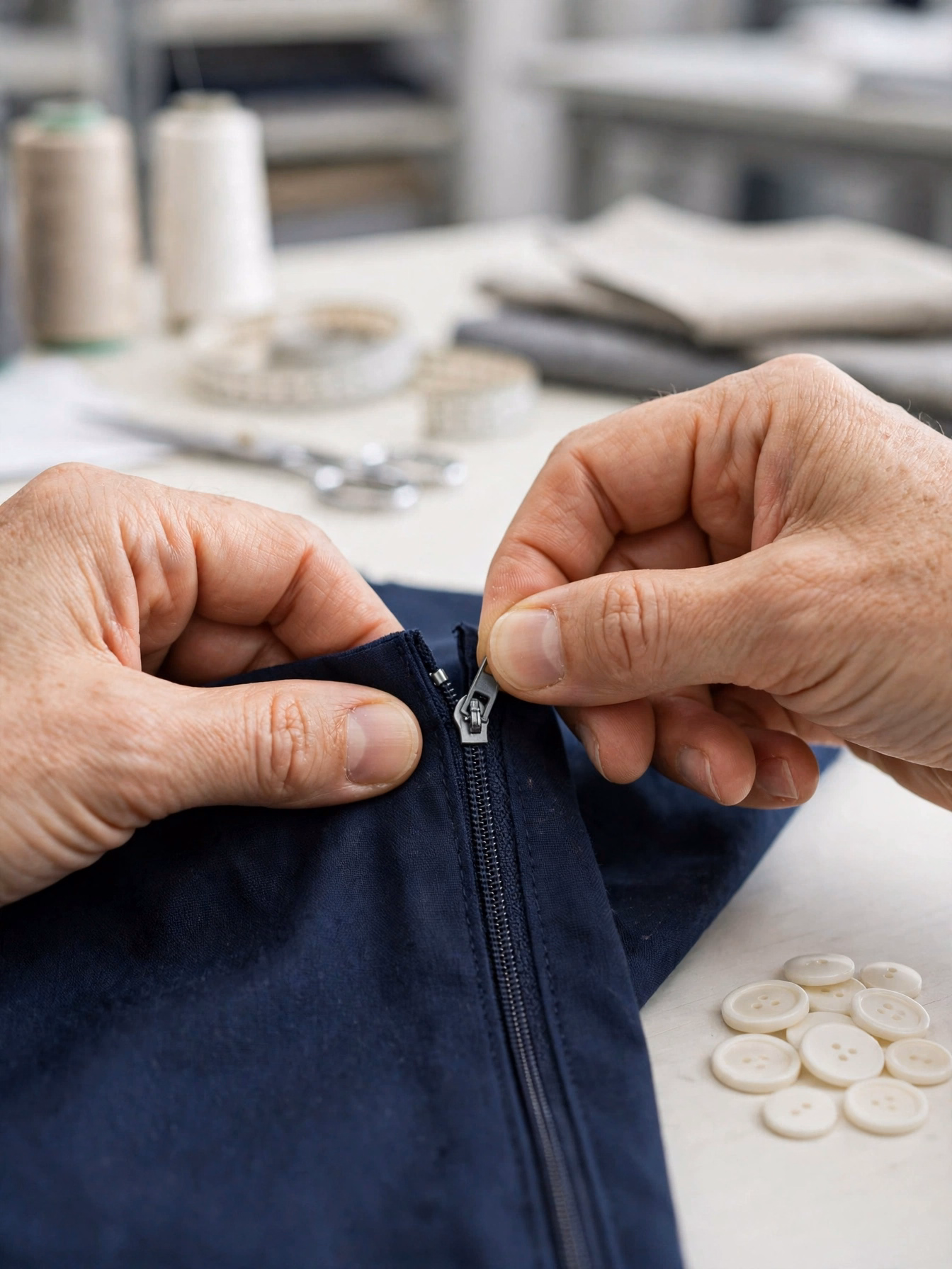 Zip Button Quality Testing